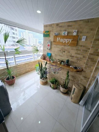 Imagem Apartamento com 2 dormitórios à venda, 116 m² por R$ 725.000,00 - Guilhermina - Praia Grande/SP