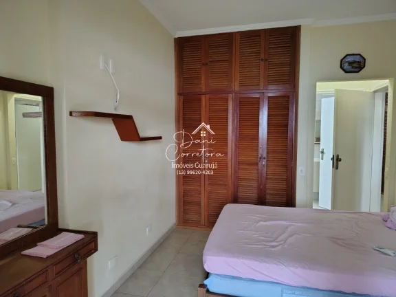 Imagem Imperdível: Apartamento último andar à venda na Vila Luis Antônio, Guarujá-SP! 2 quartos, 2 suítes, 2 salas, 4 banheiros, 2 vagas, 150m².