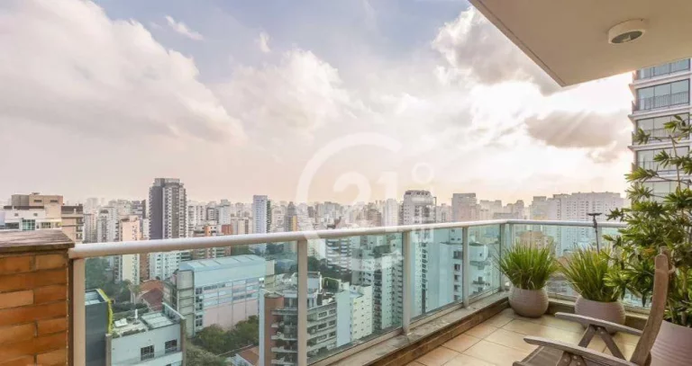 Imagem Cobertura com 4 dormitórios à venda, 434 m² por R$ 14.000.000,00 - Moema - São Paulo/SP