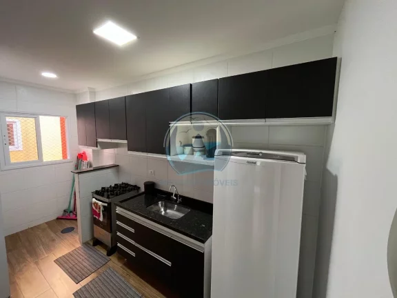 Imagem Apartamento mobiliado de 2 quartos à venda no Itaguá, Ubatuba-SP: 1 suíte, 1 sala, 2 banheiros, 1 vaga de garagem, 52,00 m².