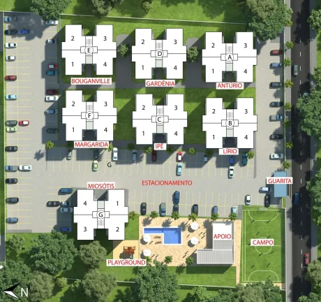 Imagem Apartamento 3 dormitórios para Venda em Teresina, Planalto Uruguai, 3 dormitórios, 1 suíte, 2 banheiros, 2 vagas