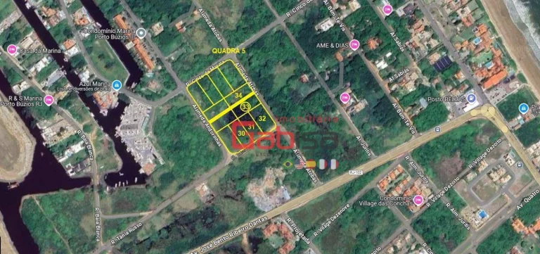 Imagem Terreno à venda, 1012 m² por R$ 280.000,00 - Baia Formosa - Armação dos Búzios/RJ