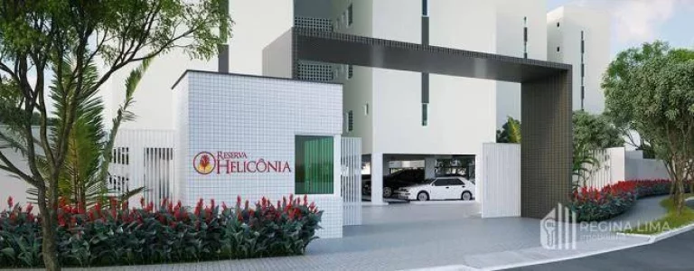 Imagem Apartamento pronto para morar, 2 dormitórios à venda por R$ 287.484,78 - Cond. RESERVA TROPICAL HELICÔNIA - Uruguai -Teresina/PI, próx. à UNINOVAFAPI