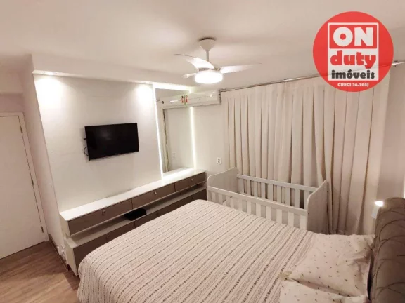 Imagem Apartamento com 2 dormitórios à venda, 72 m² por R$ 769.000,00 - José Menino - Santos/SP