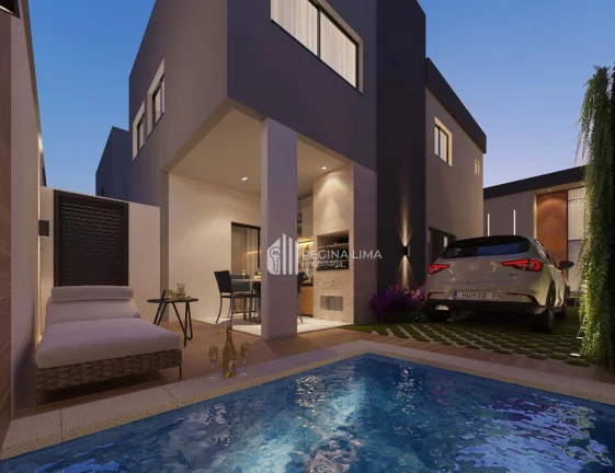 Imagem LANÇAMENTO: casa duplex com 4 dormitórios à venda por R$ 498.990.000 - Condomínio VILLAGE EUROPA - Uruguai - Teresina/PI
