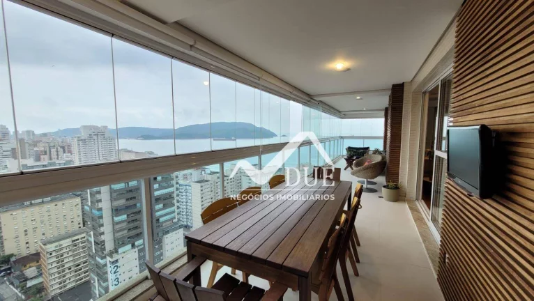 Imagem Apartamento com 3 dormitórios à venda, 234 m² por R$ 4.600.000 - Embaré - Santos/SP