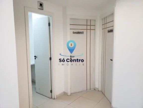 Imagem Excelente sala para locação , composta por recepção, dois banheiros, copa, 2 consultórios e uma...