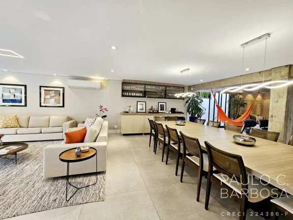 Imagem Brooklin Venda - 3 Suítes - 3 Vagas - 408m² - Mobiliada