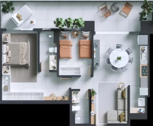 Imagem Alt. 65 Home design - Apartamento ALT- 65, à venda no bairro Setor Bela Vista - Goiânia/GO