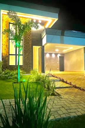 Imagem CASA TÉRREA - 3 DORM COM PISCINA - RESIDENCIAL JARDIM DOS LÍRIOS - PAULÍNIA