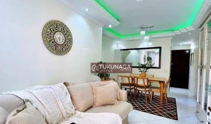 Imagem Apartamento com 3 quartos, 70 m² - venda por R$ 370.000 ou aluguel por R$ 3.225/mês - Vila Rosália - Guarulhos/SP