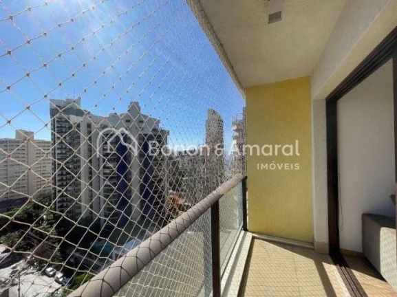 Imagem Apartamento possui 57m², 1 suíte com ar condicionado lavabo 1 vaga de garagem todo planejados e co...