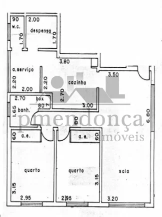 Imagem Apartamento em Perdizes com 82m², 2 quartos e 1 vaga.