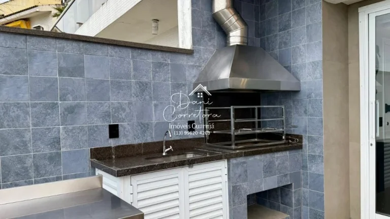 Imagem Cobertura de luxo à venda em Guarujá-SP, Morro Sorocotuba: 4 quartos, 4 suítes, 2 salas, 6 banheiros, 4 vagas, 255m².