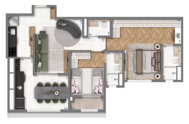 Imagem Living Address Alto do Ipiranga