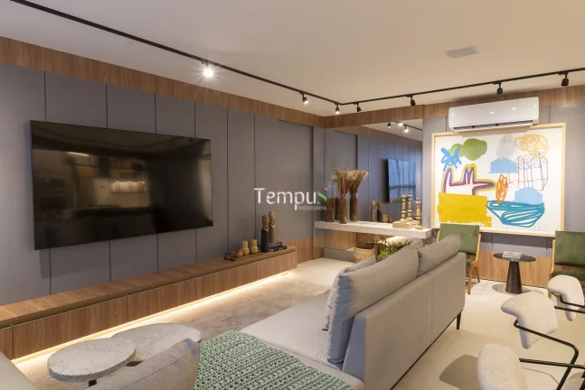 Imagem Alma Home Senses - Apartamento Alto Padrão, 3 SUÍTES, COM ESCANINHO NO ANDAR, 2 VAGAS E LAZER COMPLETO
