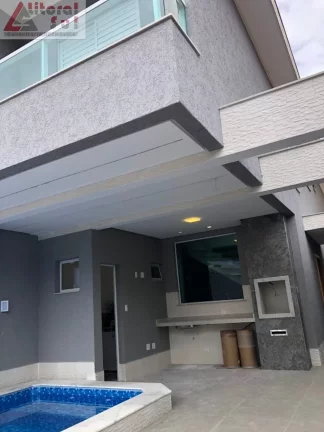 Imagem SOBRADO NOVO 03 SUITES COM PISCINA CHURRASQUEIRA NA TUPI PRAIA GRANDE SP