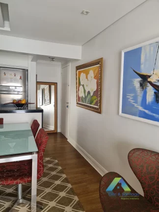 Imagem Apartamento recém reformado com 67m², 2 dormitórios, 1 suíte, 2 vagas de garagem coberta em localização privilegiada em área nobre a 500mts da Estação Metrô Chácara Klabin.