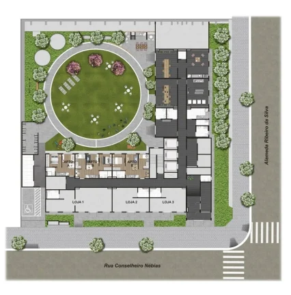 Imagem Apartamento Campos Elísios Em construção - 35M², 2 Dorms.