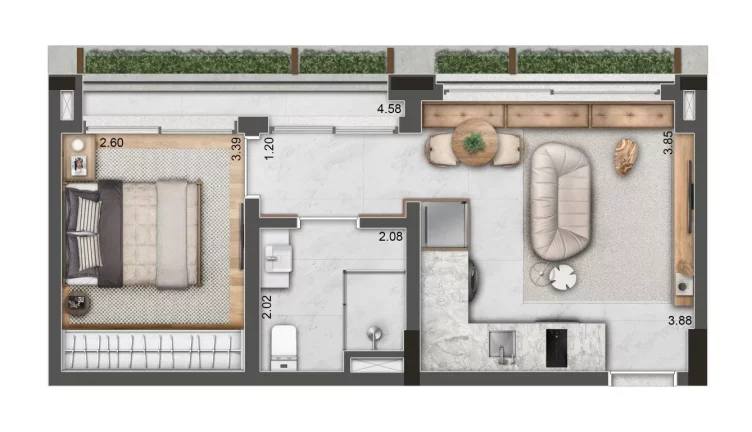 Imagem Apartamento em Itaim Bibi - São Paulo SP
