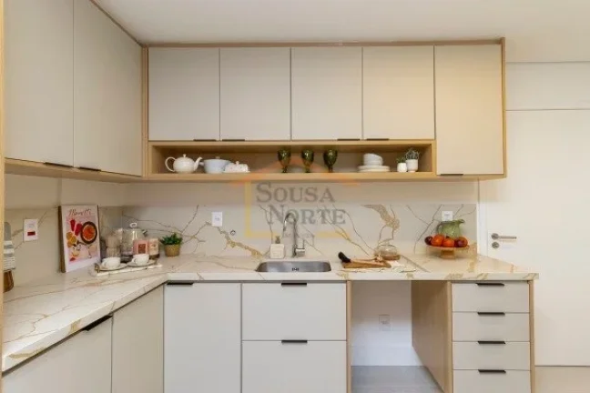 Imagem Apartamento com 142 m², 2 dormitórios, sendo 2 suítes, sala ampla para 3 ambientes, cozinha, áre...