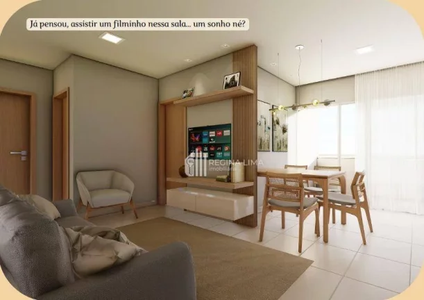 Imagem Apartamento em construção, 3 dormitórios à venda por R$ 205.000,00 - Condomínio ALTO BELO LESTE - Pedra Mole - Teresina/PI