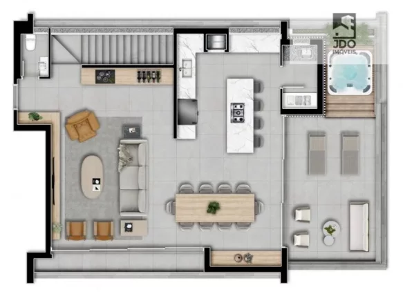 Imagem Cobertura Duplex a Venda no bairro Bigorrilho - Curitiba, PR