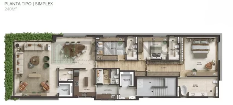 Imagem Apartamento novo à Venda em São Paulo - Jardim Paulista: 3 Quartos, 3 Suítes, 3 Salas e 3 Vagas de Garagem!