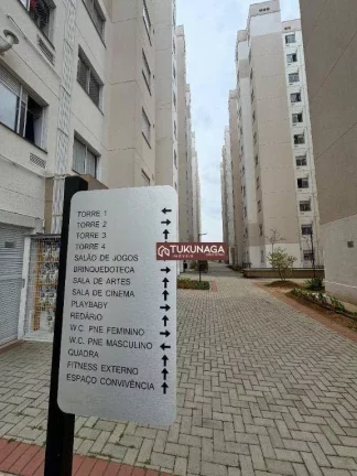Imagem Apartamento com 2 quartos à venda, 40 m² por R$ 192.000 - Água Chata - Guarulhos/SP