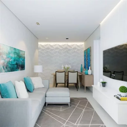 Imagem APARTAMENTO COM 54.55 m² - GUILHERMINA - PRAIA GRANDE SP