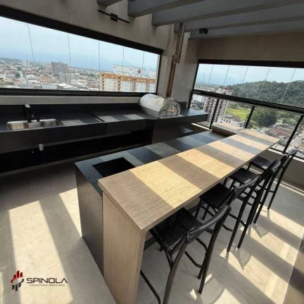 Imagem Apartamento com 2 dormitórios à venda, 77 m² por R$ 730.000,00 - Canto do Forte - Praia Grande/SP