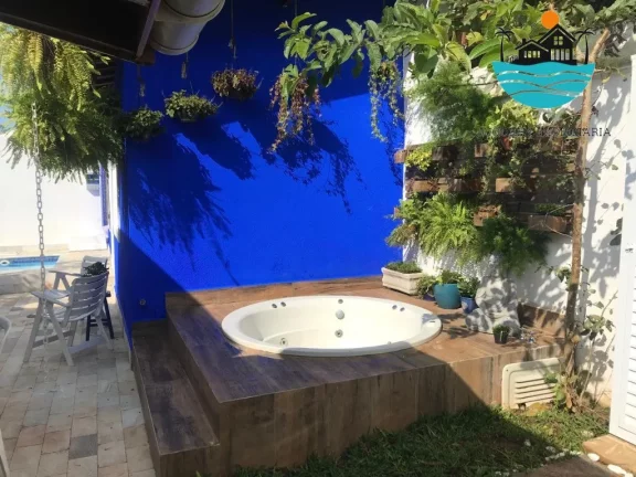 Imagem Venda casa Juquehy - Aluguel de Temporada, 5 quartos sendo 3 suites, jacuzzi, piscina, churras, 800m da praia, max 13 pessoas | Juquehy Imobiliária