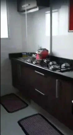 Imagem Apartamento com 2 quartos sendo um com armário embutido, cozinha americana planejada, sala com gess...