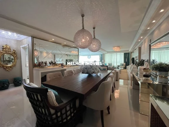 Imagem Apartamento a venda com vista Mar mobiliado, equipado e decorado com 04 Suítes Localizado na Meia Praia Itapema