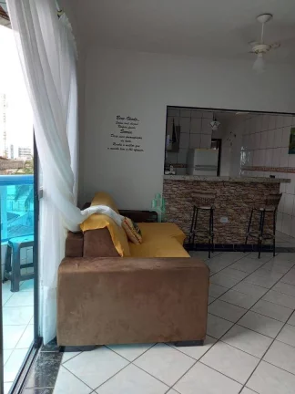 Imagem Apartamento com 1 dormitório à venda, 45 m² por R$ 255.000,00 - Boqueirão - Praia Grande/SP