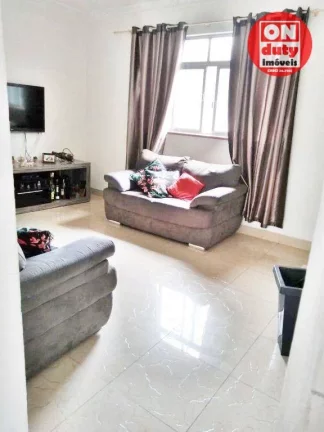 Imagem Apartamento com 3 quartos à venda, 95 m² por R$ 400.000 - Encruzilhada - Santos/SP