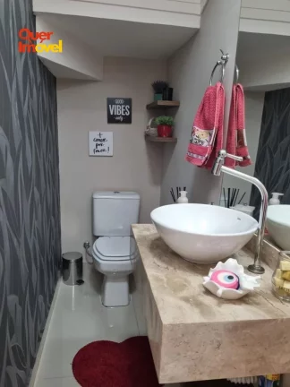 Imagem Casa à venda no Condomínio Evidence Resort em Ribeirão Preto-SP: 2 quartos, 1 suíte, 3 salas, 4 banheiros, 2 vagas - 120m²