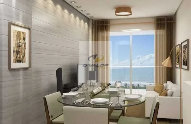 Imagem Vendo apartamentos novos com 60 m² ou 120 m², varanda, sala p/ 2 ambientes, 2 quartos s/ 1 suite, 1 vaga