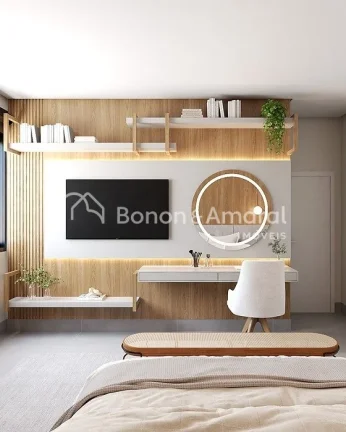 Imagem Casa térrea nova à venda com 3 quartos sendo 3 suítes, todas com armários planejados, ar condici...