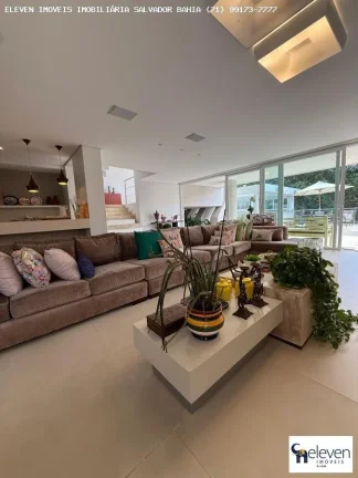 Imagem VIVA O EXTRAORDINÁRIO: A RESIDÊNCIA DE LUXO EM ALPHAVILLE 2 COM 5 SUITES VISTA VERDE E SEIS VAGAS COM INFRA. 