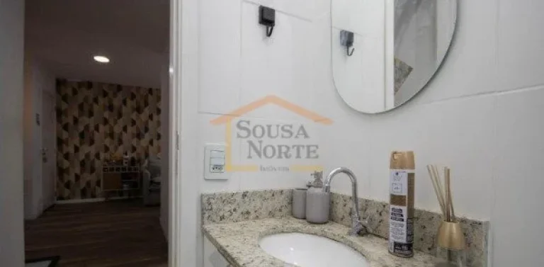 Imagem Apartamento com 46 m² de área útil, 2 dormitórios, sala para dois ambientes, varanda, cozinha co...