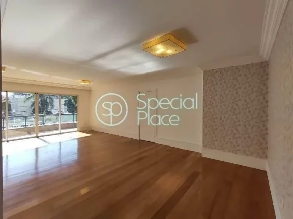 Imagem Ótimo apartamento à venda no Brooklin - Área: 167,00m² - Living amplo com terraço - Sala de Jan...