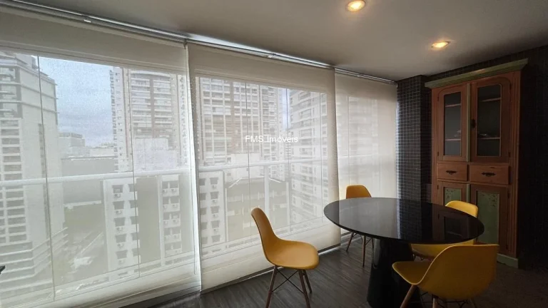 Imagem Apartamento para locação na Consolação, São Paulo-SP: 1 quarto, 1 sala, 1 banheiro, 1 vaga de garagem, 50m² de área!
