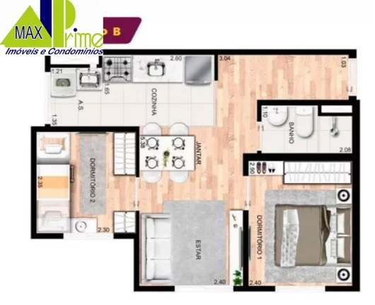 Imagem Apartamento Connect Artur Alvim, 35m² Proximo a Estação Artur Alvim metro