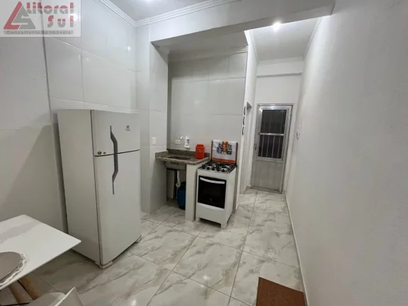 Imagem Apartamento à venda em Praia Grande-SP, Aviação: 1 quarto, 1 banheiro, 1 vaga de garagem, 28m² de área