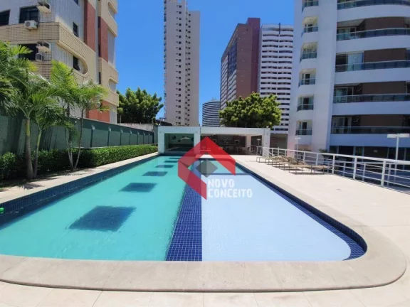 Imagem Apartamento com 3 dormitórios à venda, 106 m² por R$ 1.050.000,00 - Meireles - Fortaleza/CE