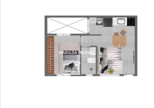 Foto do imóvel: Apartamento de 1 Dormitório na Vila Esperança - Pronto para Morar! Este belíssimo apartamento de ...