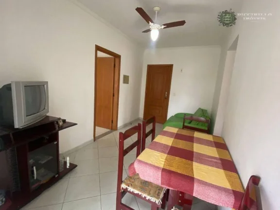 Imagem Apartamento com 1 dormitório à venda, 43 m² por R$ 320.000 - Aviação - Praia Grande/SP