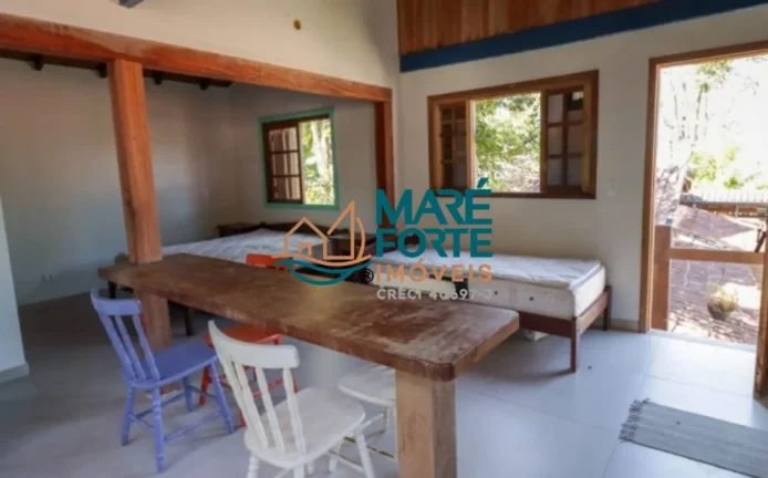 Imagem ( Oportunidade ) Área Pé na Areia com uma Casa estilo pousada em Ubatuba SP