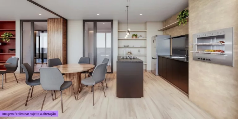 Imagem Apartamento à venda em São Paulo-SP, na Vila Madalena: 2 quartos, 1 banheiro, 36m² - Condomínio Station Vila Madalena